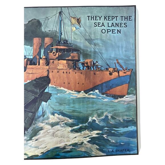 WWI Victory Liberty Loan Poster Reproduction 1984 Time Inc LA Shafer - Picture 3 of 4